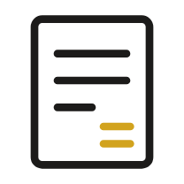 Budget sheet icon